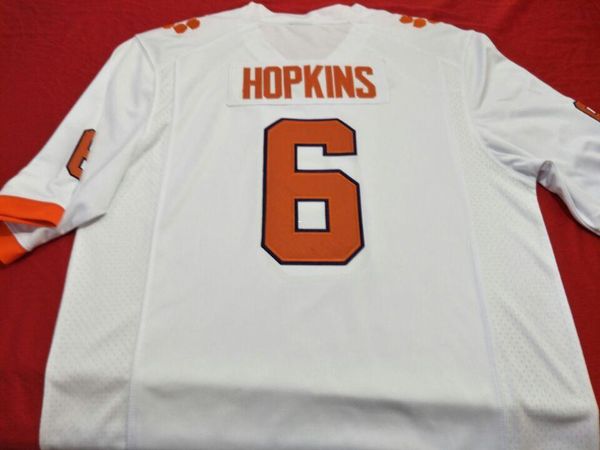 men clemson tigers deandre hopkins #6 real full embroidery college jersey size s-4xl or custom any name or number jersey, Black;red
men clemson tigers deandre hopkins #6 real full embroidery college jersey size s-4xl or custom any name or number jersey, Black;red