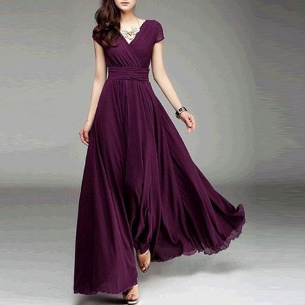 women long bohemian maxi dress short sleeve fit and flare party ankle length dress ladies female v neck beach vestidos 3xl, Black;gray
women long bohemian maxi dress short sleeve fit and flare party ankle length dress ladies female v neck beach vestidos 3xl, Black;gray