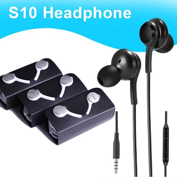 

original oem quality s10 earphone headphones earbuds mic remote for samsung s10 s10e s10p s9 s8 s7 plus for jack in ear wired 3.5mm eo-ig955