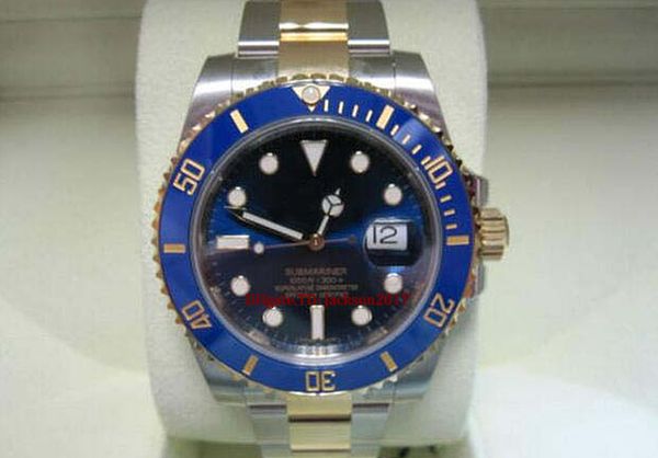 christmas gift mens watch two tone the blue face model 116613 unworn, Slivery;brown
christmas gift mens watch two tone the blue face model 116613 unworn, Slivery;brown
