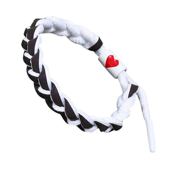 new design reflective bracelet rainbow woven creative couple gift fashion rope bracelet jewelry clothing accessories delicate, Black
new design reflective bracelet rainbow woven creative couple gift fashion rope bracelet jewelry clothing accessories delicate, Black