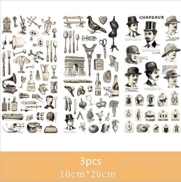 3pcs vintage sticker plant flowers animals decorative stickers stamps scrapbooking diy diary album stick label journal stickers
3pcs vintage sticker plant flowers animals decorative stickers stamps scrapbooking diy diary album stick label journal stickers