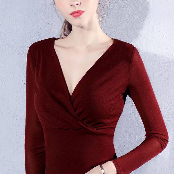 lcw new design fashion ladies slim version work leisure party charming elegant stand collar breathable sfot v-neck t-shirt top, White
lcw new design fashion ladies slim version work leisure party charming elegant stand collar breathable sfot v-neck t-shirt top, White