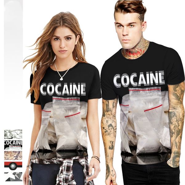 5 styles funny print 3d t shirt men women white bag printed summer cool tee short sleeve o-neck t-shirt, White;black
5 styles funny print 3d t shirt men women white bag printed summer cool tee short sleeve o-neck t-shirt, White;black