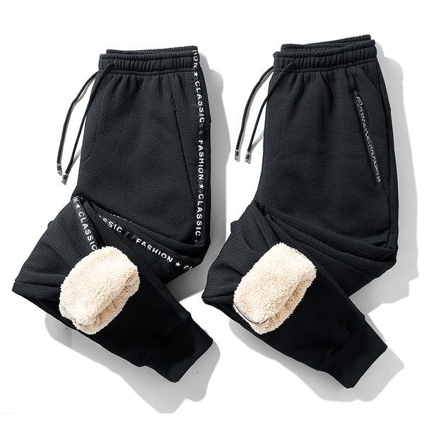 super warm winter fleece sweatpants men thicken jogger pants male streetwear long trousers big sizes 6xl 7xl 8xl v200417, Black
super warm winter fleece sweatpants men thicken jogger pants male streetwear long trousers big sizes 6xl 7xl 8xl v200417, Black