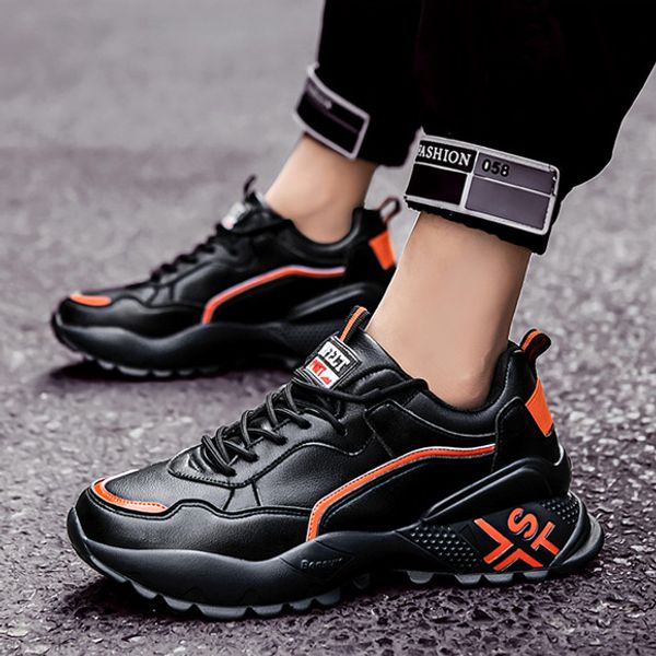 cool hip hop street men chunky sneakers thick bottom youth boys casual shoes men footwear sports tenis basket zapatos de hombre, Black
cool hip hop street men chunky sneakers thick bottom youth boys casual shoes men footwear sports tenis basket zapatos de hombre, Black