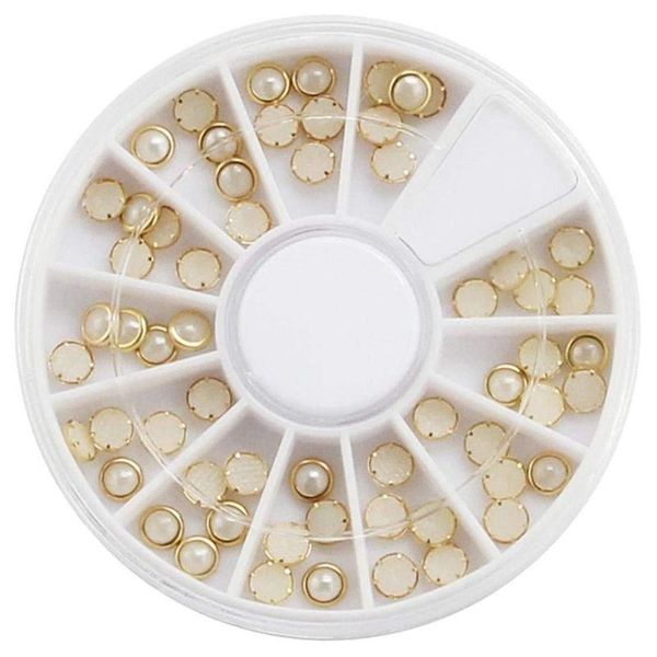 5mm nail art sticker tip decal 3d glitter manicure studs nail tips diy (b, Silver;gold 
5mm nail art sticker tip decal 3d glitter manicure studs nail tips diy (b, Silver;gold