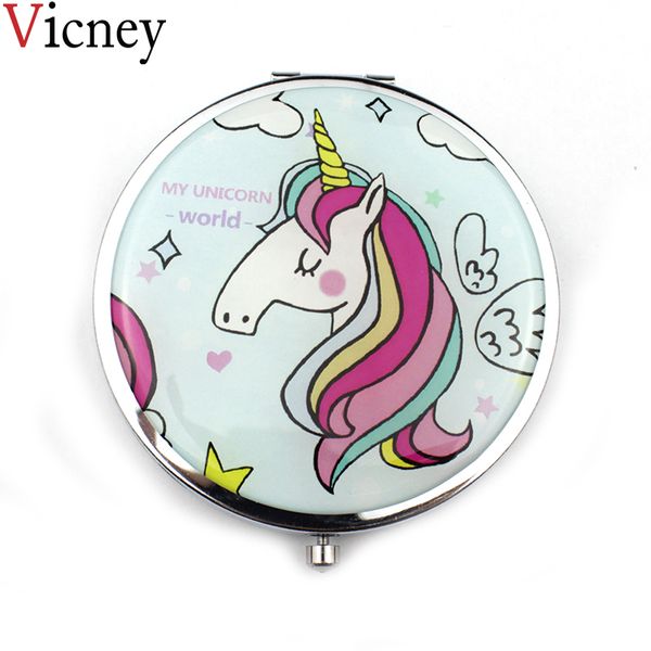 vicney portable double-sided folding mirror cute unicorn mirror with 1:2 magnifying function glass cosmetic for women
vicney portable double-sided folding mirror cute unicorn mirror with 1:2 magnifying function glass cosmetic for women