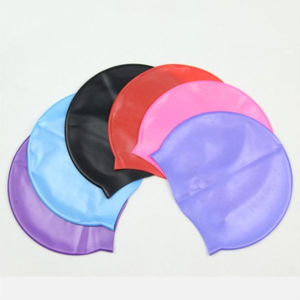 1pc men women children kids solid silicone swimming cap water-proof caps long hair protection ear cup swim caps hat
1pc men women children kids solid silicone swimming cap water-proof caps long hair protection ear cup swim caps hat