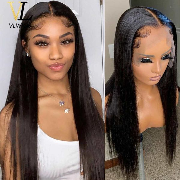 vlwigs 250 density silky straight glueless 360 lace frontal human hair wigs pre plucked pre bleached knots for black women ry14, Black;brown
vlwigs 250 density silky straight glueless 360 lace frontal human hair wigs pre plucked pre bleached knots for black women ry14, Black;brown