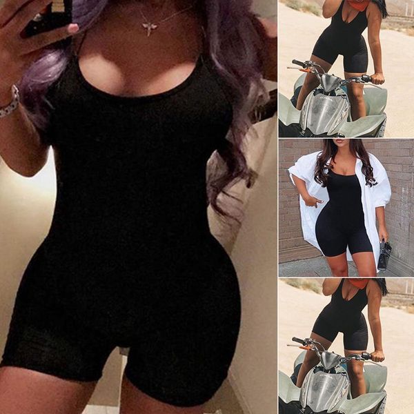 summer women casual jumpsuit big round neck sleeveless cotton knitted bodycon jumpsuit solid color rompers women paysuit, Black;white
summer women casual jumpsuit big round neck sleeveless cotton knitted bodycon jumpsuit solid color rompers women paysuit, Black;white