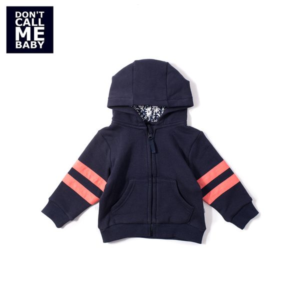 

don`t call me baby children navy cotton autumn jacket kids soft basic hooded coat boys active new fashion pocket outwear 54247, Blue;gray