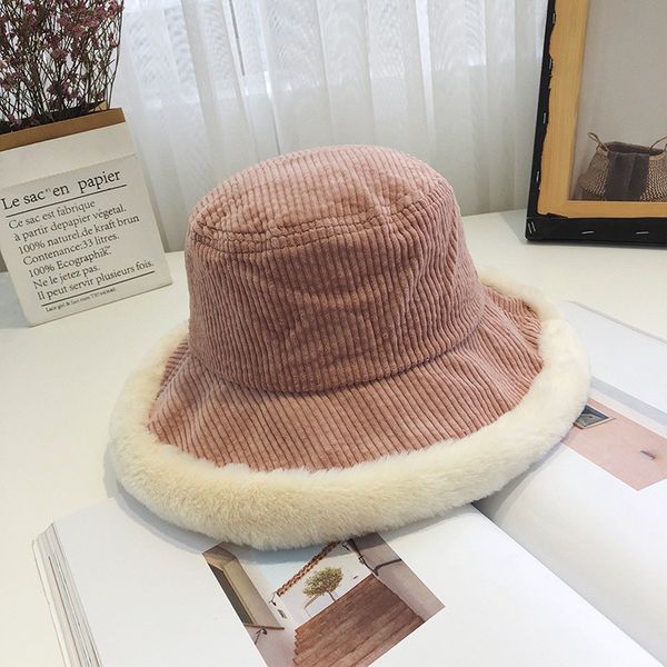 women winter corduroy bucket hat harajuku elegant big wide brim splicing plush cotton panama hat japanese korean sun shade, Blue;gray
women winter corduroy bucket hat harajuku elegant big wide brim splicing plush cotton panama hat japanese korean sun shade, Blue;gray