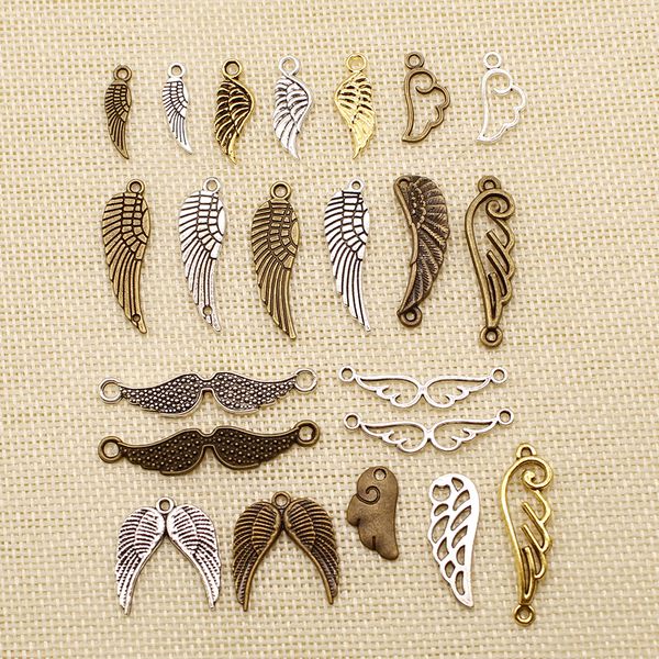 80 pieces hand made jewelry accessories parts angel hollow wings connection hj049, Bronze;silver
80 pieces hand made jewelry accessories parts angel hollow wings connection hj049, Bronze;silver