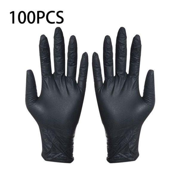 wholesale 100pcs disposable black household cleaning washing laboratory nail art tattoo anti-static gloves
wholesale 100pcs disposable black household cleaning washing laboratory nail art tattoo anti-static gloves