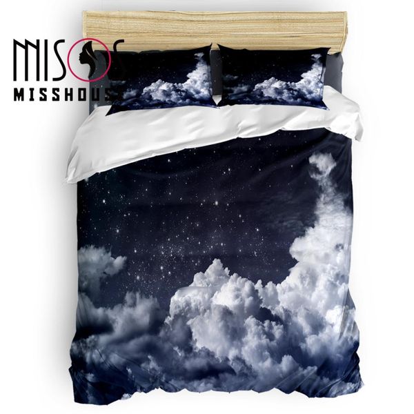 misshouse galaxy beautiful night duvet cover set bed sheets comforter cover pillowcases 4pcs bedding sets
misshouse galaxy beautiful night duvet cover set bed sheets comforter cover pillowcases 4pcs bedding sets