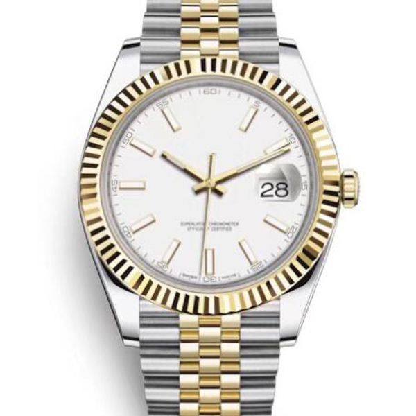 41mm white dial jubilee bracelet automatic mens watch sapphire watches 116233csj fixed fluted yellow gold bezel wristwatches, Slivery;brown
41mm white dial jubilee bracelet automatic mens watch sapphire watches 116233csj fixed fluted yellow gold bezel wristwatches, Slivery;brown