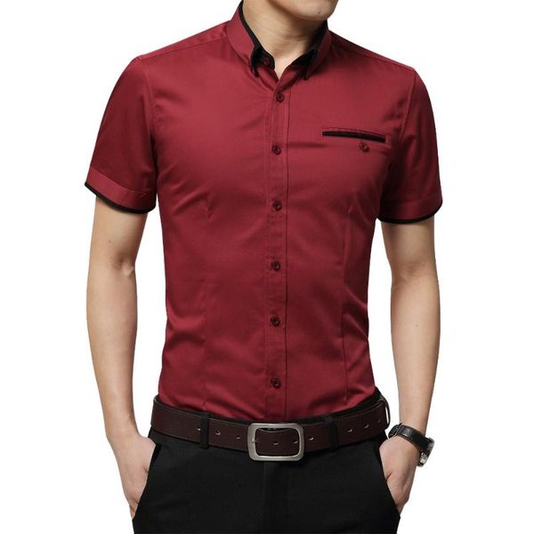 2020 new arrival brand men's summer business shirt short sleeves turn-down collar tuxedo shirt men shirts big size 5xl, White;black
2020 new arrival brand men's summer business shirt short sleeves turn-down collar tuxedo shirt men shirts big size 5xl, White;black