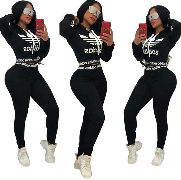 women letter embroidery tracksuit long sleeve trend t shirt + pants leggings 2pcs set jogger outfit sportswear clothes suit ad1, Gray
women letter embroidery tracksuit long sleeve trend t shirt + pants leggings 2pcs set jogger outfit sportswear clothes suit ad1, Gray