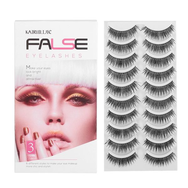 30 pairs/set 3 styles mixed natrual long wispies false eyelashes full volume eyelashes makeup tools handamde soft lashes
30 pairs/set 3 styles mixed natrual long wispies false eyelashes full volume eyelashes makeup tools handamde soft lashes