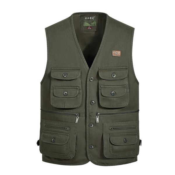 100% cotton fishing vest with many 12 pockets men multi pocket pgraphy waistcoat classic solid male work sleeveless jacket, Black;white
100% cotton fishing vest with many 12 pockets men multi pocket pgraphy waistcoat classic solid male work sleeveless jacket, Black;white