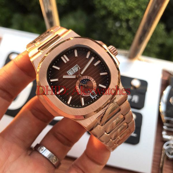 sports watch perpetual calendar mechanical automatic movement wristwatches rose gold 316l steel strap mens designer watches montre de luxe, Slivery;brown
sports watch perpetual calendar mechanical automatic movement wristwatches rose gold 316l steel strap mens designer watches montre de luxe, Slivery;brown