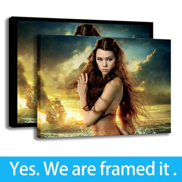 art painting pirates of mermaids hd print on canvas hallway wall decor - ready to hang - framed
art painting pirates of mermaids hd print on canvas hallway wall decor - ready to hang - framed