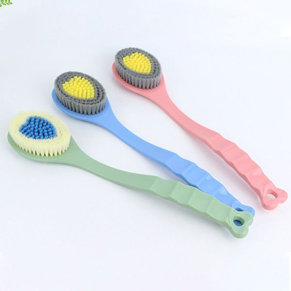 anti skid back scrubber hanging soft durable body massage with long handle shower bath brush handheld practical skin cleaning
anti skid back scrubber hanging soft durable body massage with long handle shower bath brush handheld practical skin cleaning