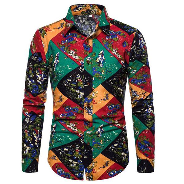 multicolor patchwork luxury plus size shirts for men fashion hawaiian shirt long sleeves mens shirts casual slim fit, White;black
multicolor patchwork luxury plus size shirts for men fashion hawaiian shirt long sleeves mens shirts casual slim fit, White;black
