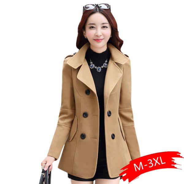 2019 winter clothes short wool coat women coat korean autumn woolen fashion double-breasted jacket elegant blend 77, Black
2019 winter clothes short wool coat women coat korean autumn woolen fashion double-breasted jacket elegant blend 77, Black