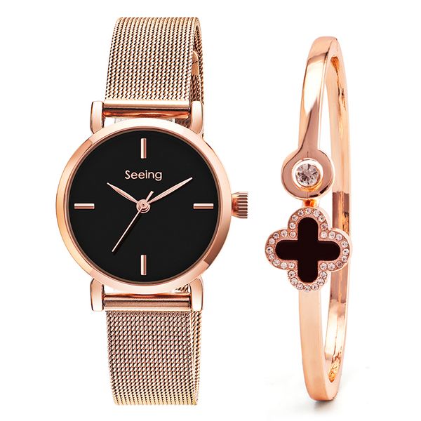 lucky bangle lady wristwatch luxury simple women bracelet watches casual stylish female gift clock watch gift set with bag, Slivery;brown
lucky bangle lady wristwatch luxury simple women bracelet watches casual stylish female gift clock watch gift set with bag, Slivery;brown