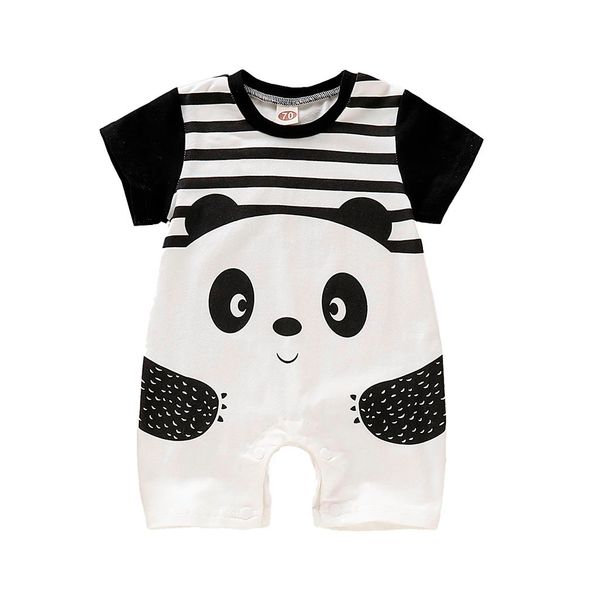 2019 summer new style short sleeve cartoon panda girls dress baby romper newborn body suit baby pajama boys rompers 86, Blue
2019 summer new style short sleeve cartoon panda girls dress baby romper newborn body suit baby pajama boys rompers 86, Blue