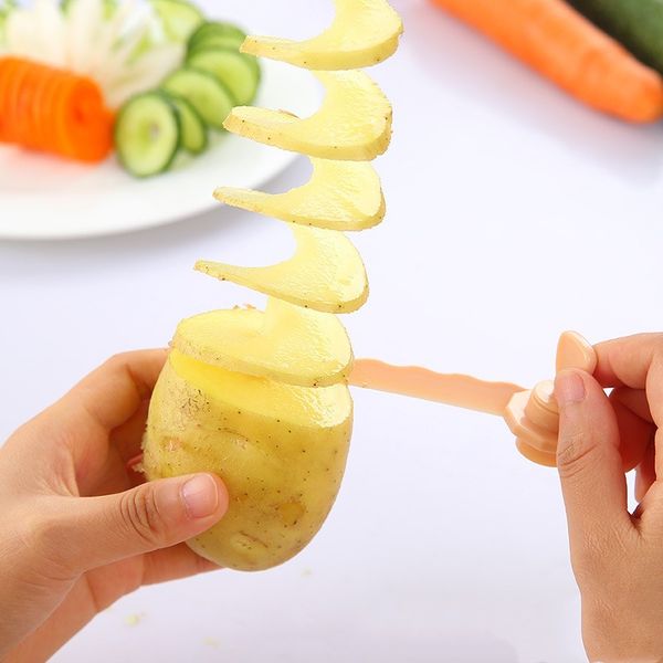 1pc carrot spiral slicer kitchen cutting models potato cutter cooking accessories home gadgets
1pc carrot spiral slicer kitchen cutting models potato cutter cooking accessories home gadgets