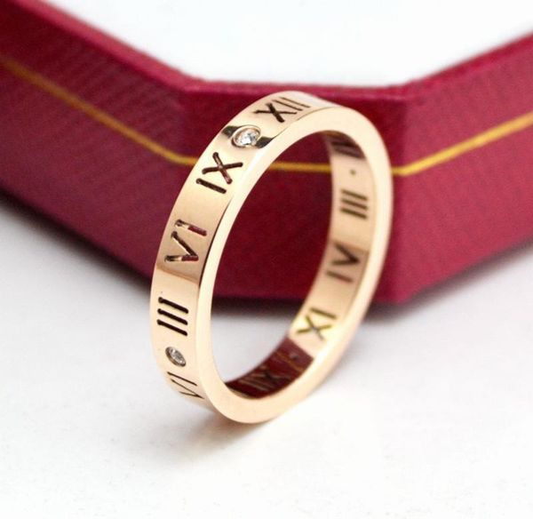 316l titanium steel hollow romoan no. lovers rings with one four diamonds in 4mm for women and men wedding jewelry ps5449, Silver
316l titanium steel hollow romoan no. lovers rings with one four diamonds in 4mm for women and men wedding jewelry ps5449, Silver