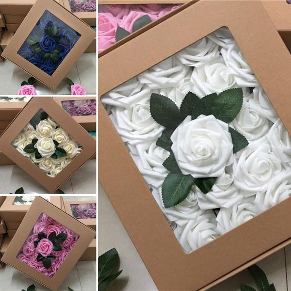 50pcs artificial rose with storage box wedding bouquets decor valentine day gift wedding birthday party decoration accessories
50pcs artificial rose with storage box wedding bouquets decor valentine day gift wedding birthday party decoration accessories
