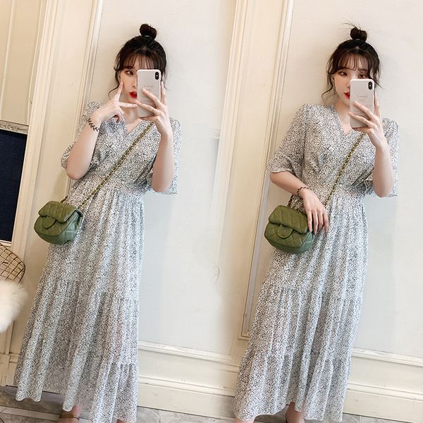 maternity clothes summer short sleeve chiffon v neck easy matching loose stylish dress for pregnant women pregnancy clothes, White
maternity clothes summer short sleeve chiffon v neck easy matching loose stylish dress for pregnant women pregnancy clothes, White