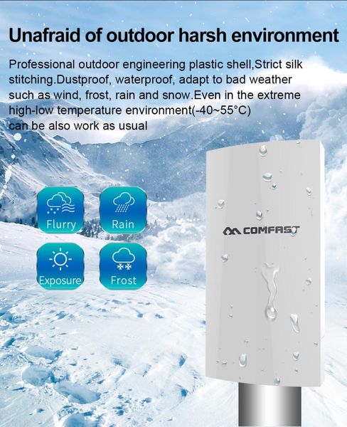 wireless access points stable transmission 1km wifi range 300mbps 2.4g outdoor cpe wireless bridge long range repeate
wireless access points stable transmission 1km wifi range 300mbps 2.4g outdoor cpe wireless bridge long range repeate