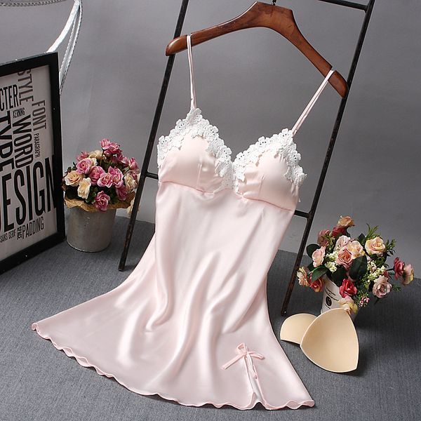 summer dress for girls sleepwear women nightgown sleepshirts lace silk night dress sleep female home clothing, Black;red
summer dress for girls sleepwear women nightgown sleepshirts lace silk night dress sleep female home clothing, Black;red