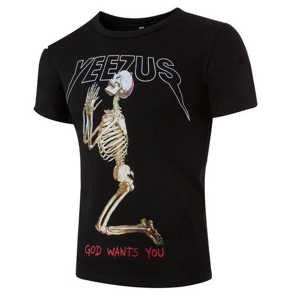 2020 new tshirt men fashion cool skulls printed short sleeved tees kanyye west designer tee shirts clothing, White;black 
2020 new tshirt men fashion cool skulls printed short sleeved tees kanyye west designer tee shirts clothing, White;black