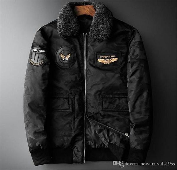 мужская зима вниз мода камуфляж плюс размер zipper пальто конструктора mens отворот шея ветровка, Black
мужская зима вниз мода камуфляж плюс размер zipper пальто конструктора mens отворот шея ветровка, Black