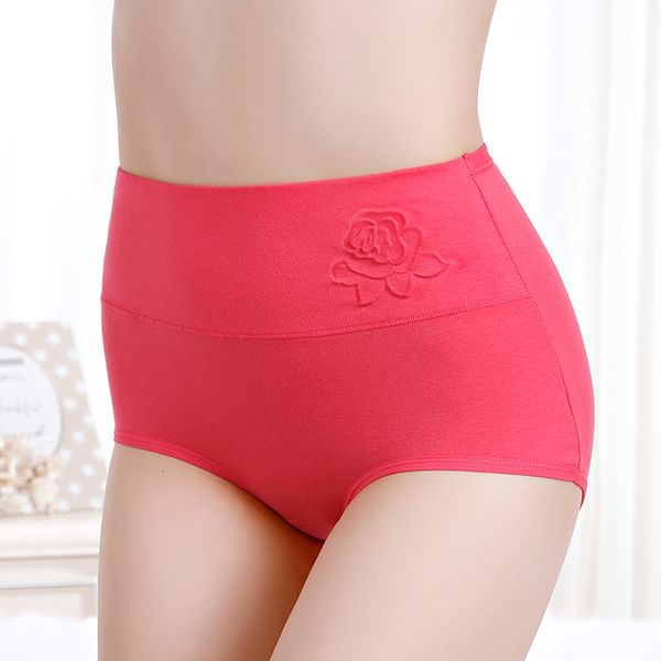 cotton women underwear high waist abdomen large size xxxl embossed ladies panties, Black;pink
cotton women underwear high waist abdomen large size xxxl embossed ladies panties, Black;pink