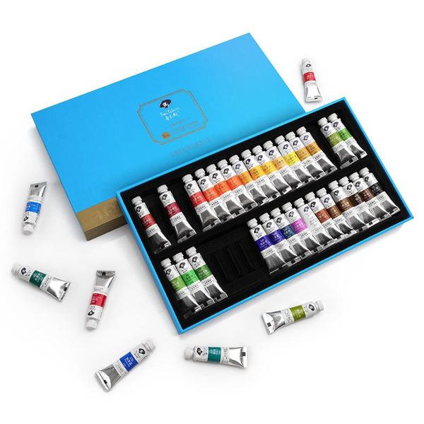 rubens caroline students grade 36 watercolor paints set, 5ml each tube, prefect for beginner, hobbyist and student
rubens caroline students grade 36 watercolor paints set, 5ml each tube, prefect for beginner, hobbyist and student