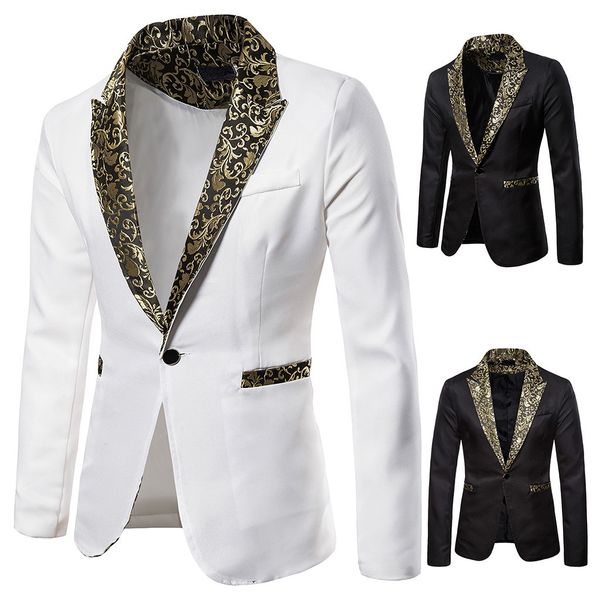 mens korean slim fit arrival cotton blazer suit jacket black blue plus size s to 4xl male blazers mens coat wedding, White;black
mens korean slim fit arrival cotton blazer suit jacket black blue plus size s to 4xl male blazers mens coat wedding, White;black