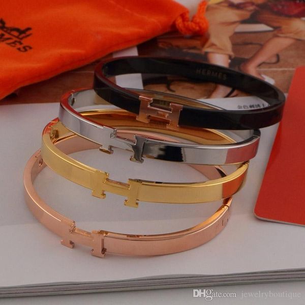 316l stainless steel brand bracelet with h of punk bangle for man and women bangle jewelry gift ps5369a, Black
316l stainless steel brand bracelet with h of punk bangle for man and women bangle jewelry gift ps5369a, Black