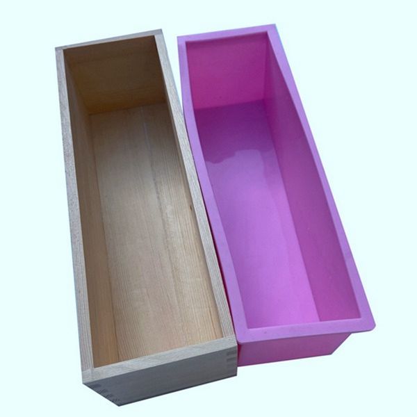 silicone rendering soap mold set rectangular bread mold with wooden box and transparent vertical plate diy handmade other hand tools
silicone rendering soap mold set rectangular bread mold with wooden box and transparent vertical plate diy handmade other hand tools