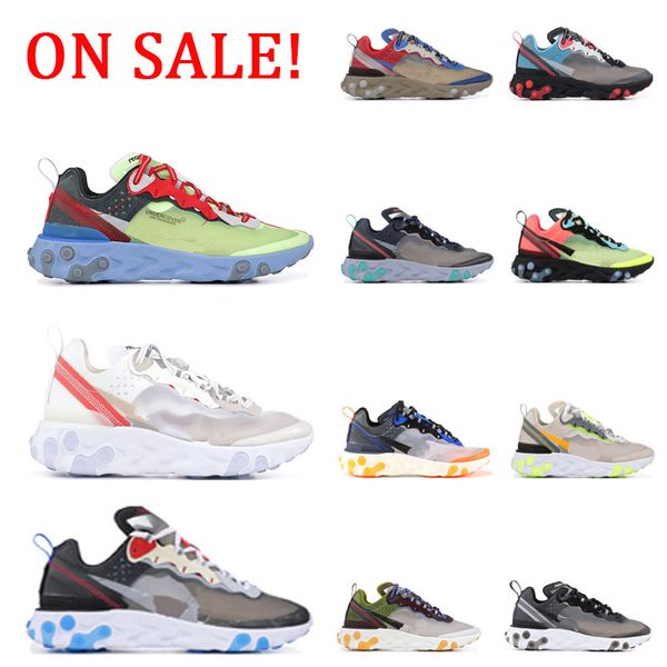 2019 react element 87 running shoes for men women light bone triple black white red platform fashion mens trainers sports sneaker
2019 react element 87 running shoes for men women light bone triple black white red platform fashion mens trainers sports sneaker