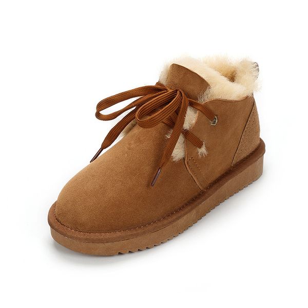 2020 genuine sheepskin leather woman snow boots 100% natural fur snow boots warm wool women's winter, Black
2020 genuine sheepskin leather woman snow boots 100% natural fur snow boots warm wool women's winter, Black