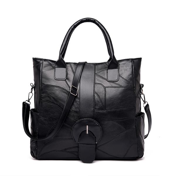 fashion leather tote bags women 2019 european style women messenger bags large capacity shoulder bag sac a main femme black
fashion leather tote bags women 2019 european style women messenger bags large capacity shoulder bag sac a main femme black