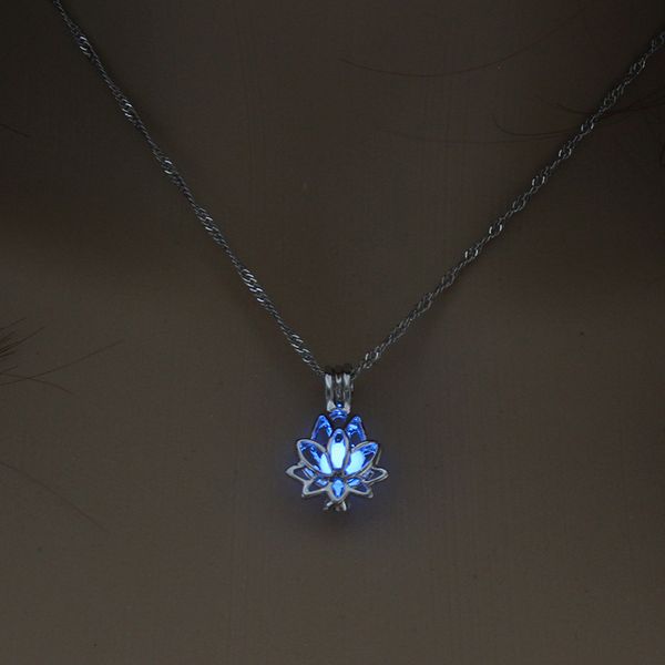 luminous glowing in the dark moon lotus flower shaped pendant necklace for women yoga prayer buddhism jewelry, Silver
luminous glowing in the dark moon lotus flower shaped pendant necklace for women yoga prayer buddhism jewelry, Silver