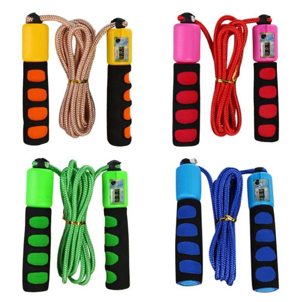 4pcs anti-slip jump rope portable jumping exercise sport equipment sponge handle skipping rope for home school (mixed color
4pcs anti-slip jump rope portable jumping exercise sport equipment sponge handle skipping rope for home school (mixed color